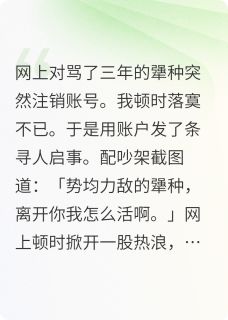 死对头注销账号后我慌了